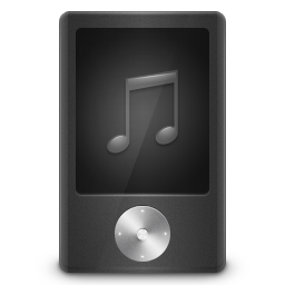 MP3 mini de color negro